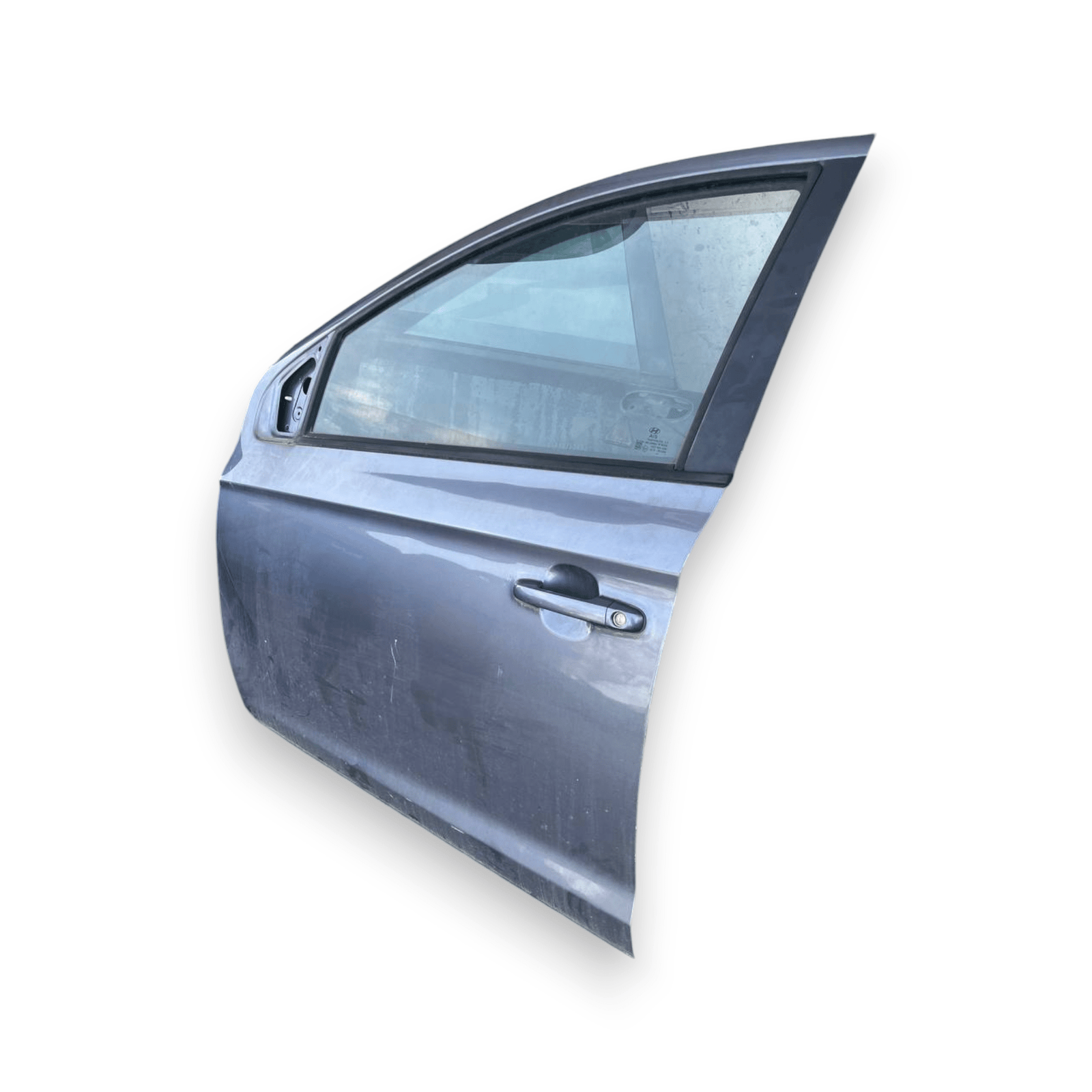 Porta / Portiera / Sportello anteriore sinistro (sx) Grigia Hyundai I20 I (2008 al 2014) - F&P CRASH SRLS - Ricambi Usati