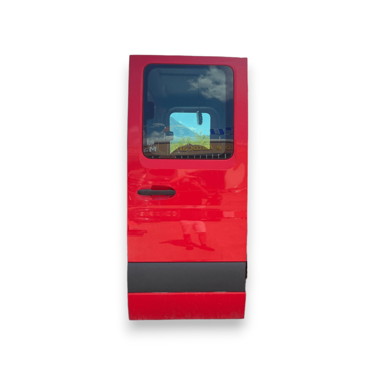 Right rear door / rear hatch / rear door (dx) Red Mercedes - Benz Sprinter Chassis (2018 - ) - F&P CRASH SRLS - Used Parts