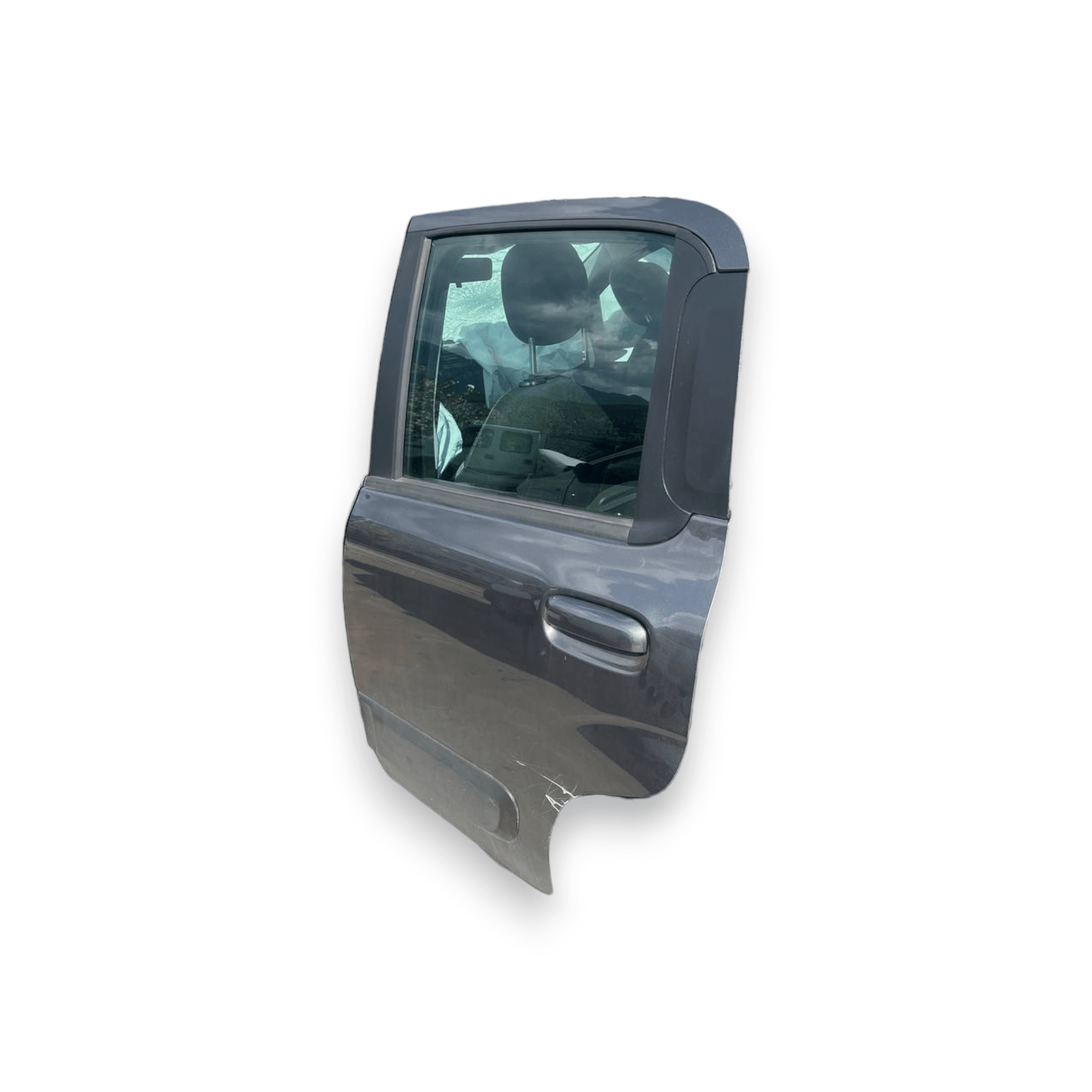 Porta / Portiera / Sportello posteriore sinistra (sx) Grigia Fiat Panda 312 (2012 - ) - F&P CRASH SRLS - Ricambi Usati