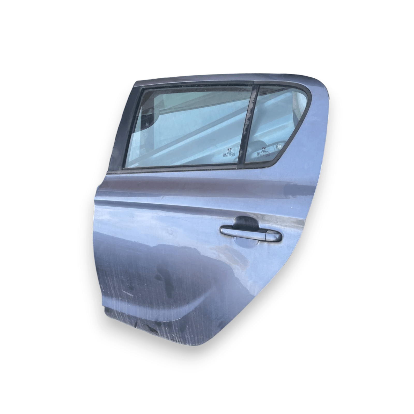 Porta / Portiera / Sportello posteriore sinistra (sx) Grigia Hyundai I2O I (2008 al 2014) - F&P CRASH SRLS - Ricambi Usati