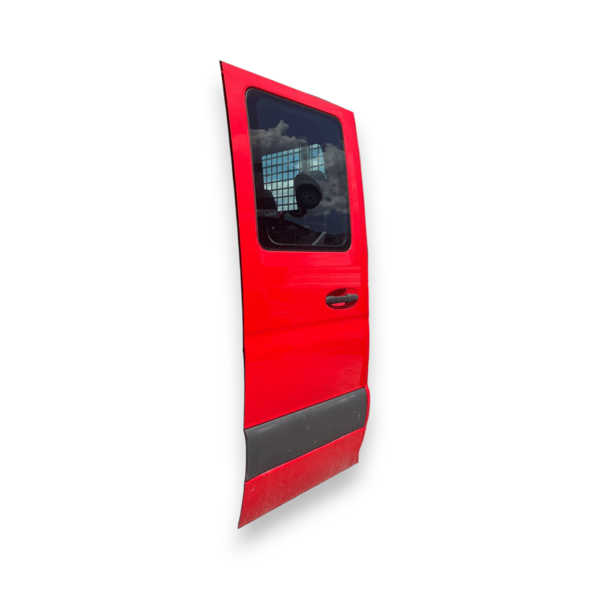 Porta / Portiera / Sportello posteriore sinistra (sx) Rossa Mercedes - Benz Sprinter Autotelaio (2018 - ) - F&P CRASH SRLS - Ricambi Usati