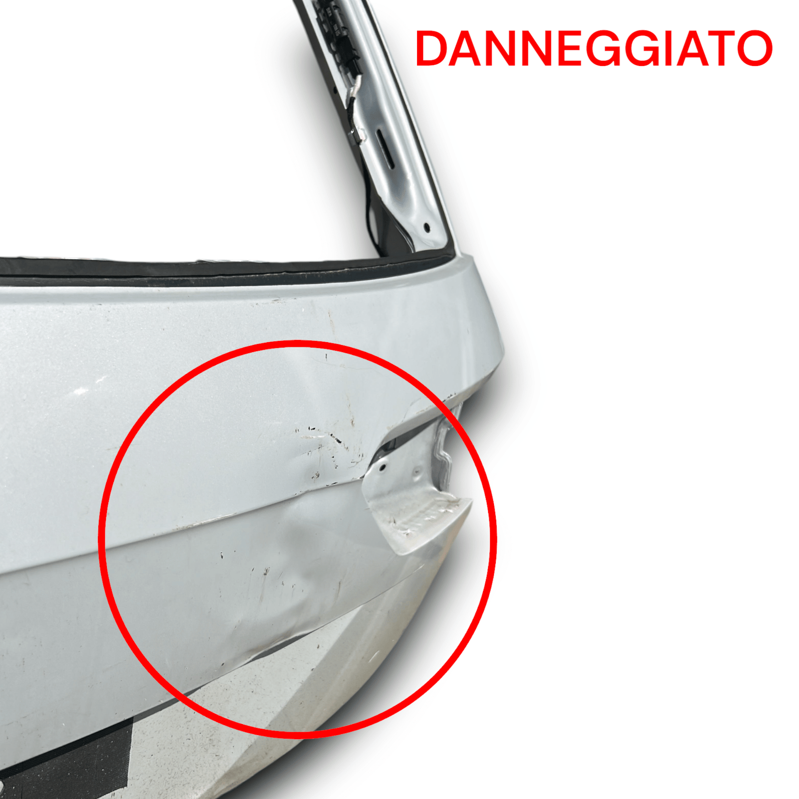 Portellone Bagagliaio Bianco Volkswagen Tiguan (AD) (2016 > 2024) Cofano Posteriore - F&P CRASH SRLS - Ricambi Usati