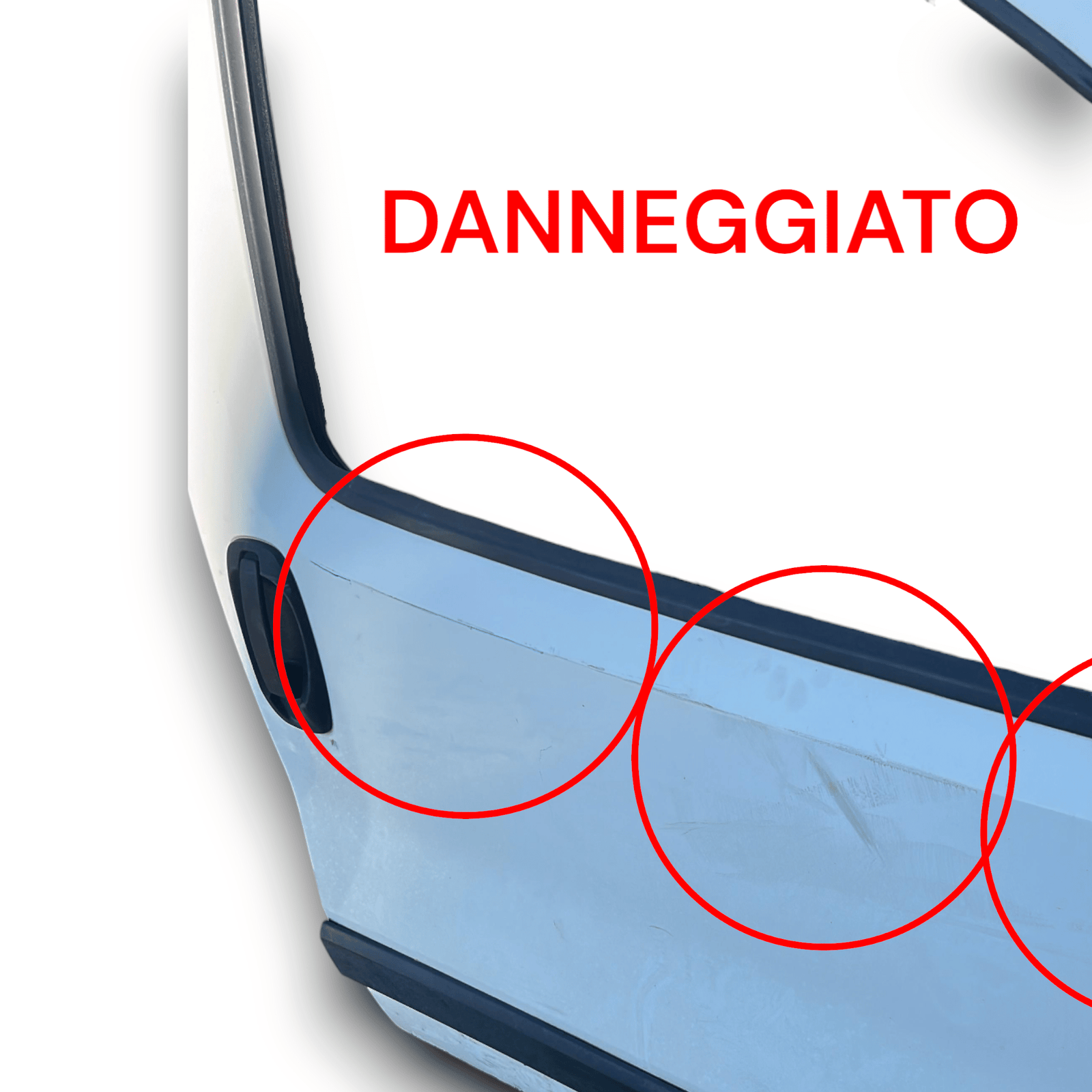 Portiera Anteriore Destra Bianca Fiat Qubo (2008 > 2019) Porta / Sportello - F&P CRASH SRLS - Ricambi Usati