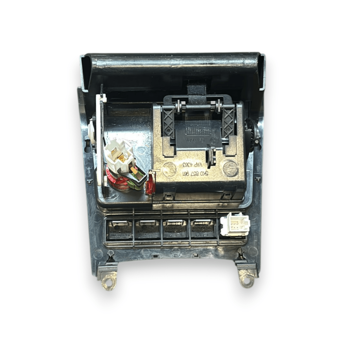 Central front ashtray + 12v socket Volkswagen Golf VI code: 5k0857961 (2008 - 2012) - F&P CRASH SRL - Used Parts