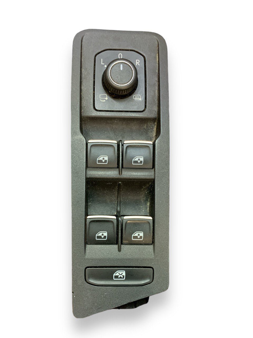 Power Window Switch with Mirror Adjuster Left Front Sx Volkswagen Golf VII (2016) cod.5G0959857E - F&P CRASH SRLS - Used Parts