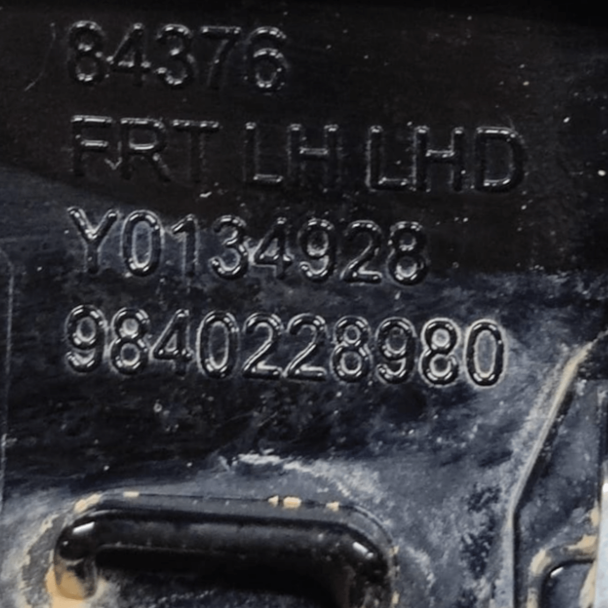 Left front window lift button for Opel Astra L code: 9840228980 (2022 - ) - F&P CRASH SRLS - Used Parts