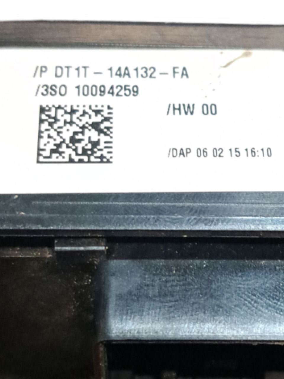 Left Front Window Switch (sx) Ford Transit Connect (2018) COD:DT1T - 14A132 - FA - F&P CRASH SRLS - Used Parts