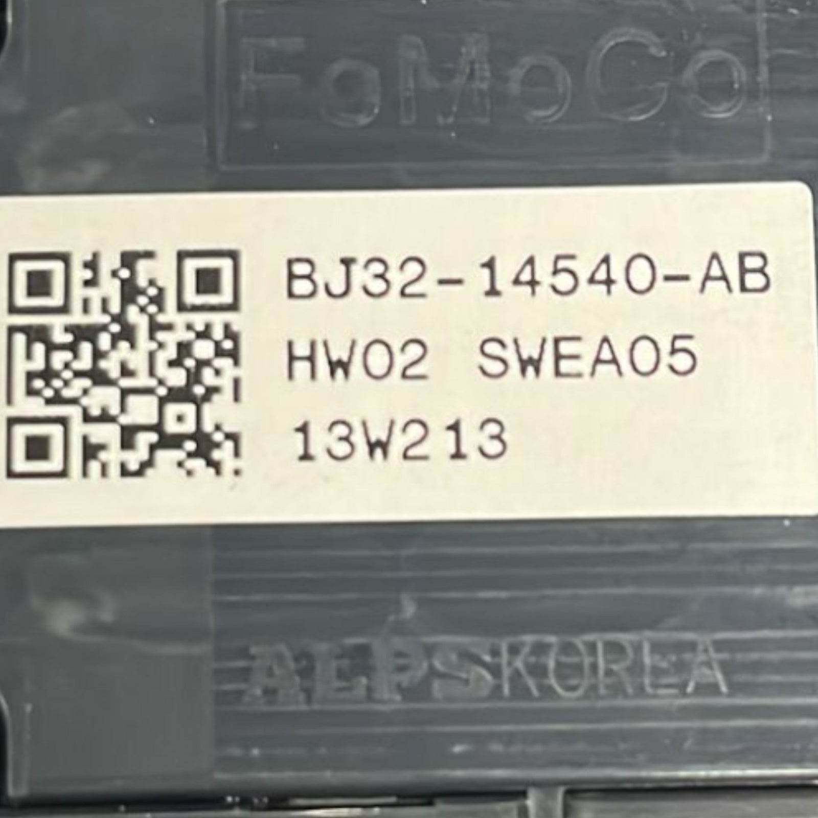 Front Left Window Lift Switch Range Rover Evoque code: BJ32 - 14540 - AB (2011 >2018) + Mirror Adjustment - F&P CRASH SRLS - Used Parts