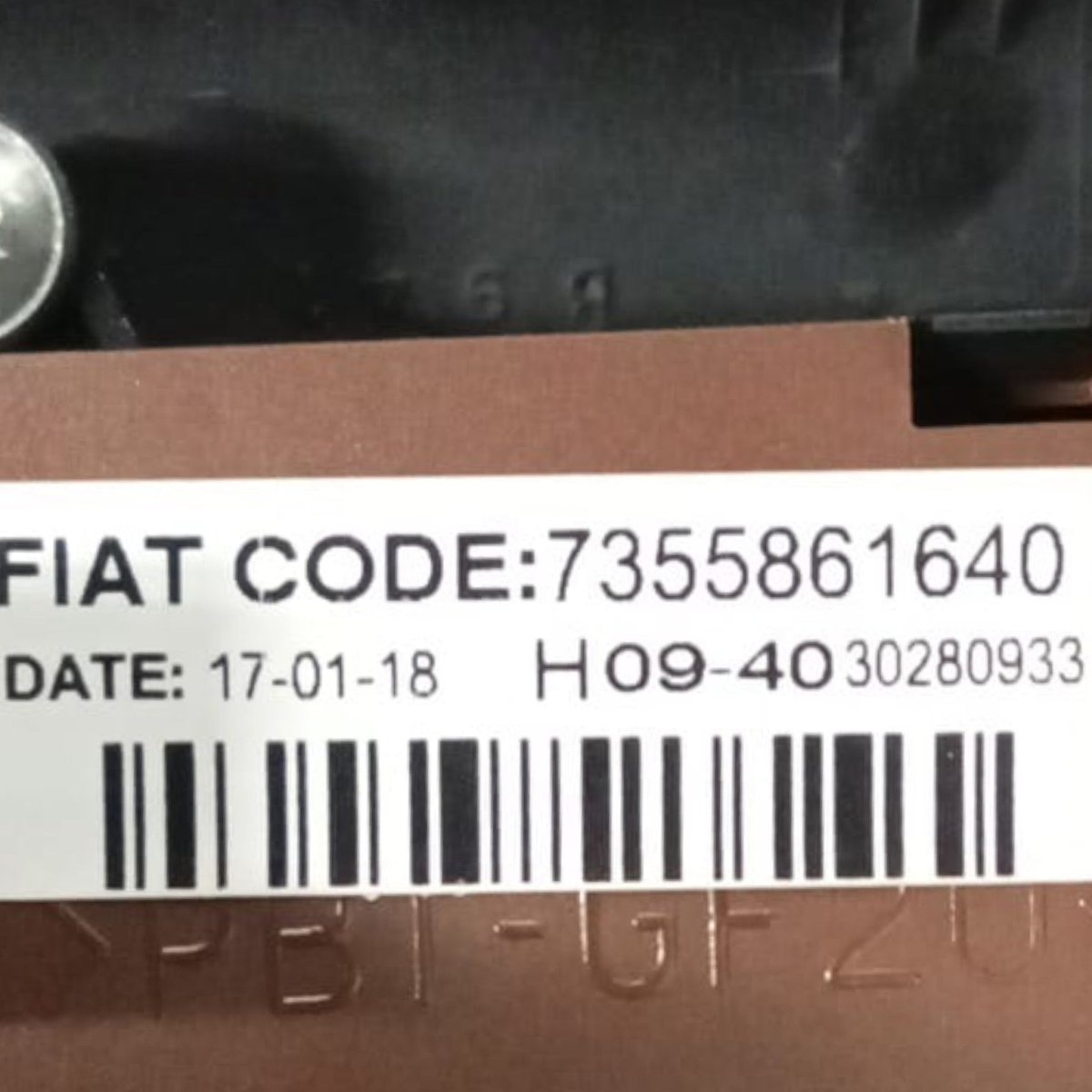 Central dashboard control panel + 12v socket fiat ducato III code . 7355861640 (2014 >) - F&P CRASH SRL - Used Parts