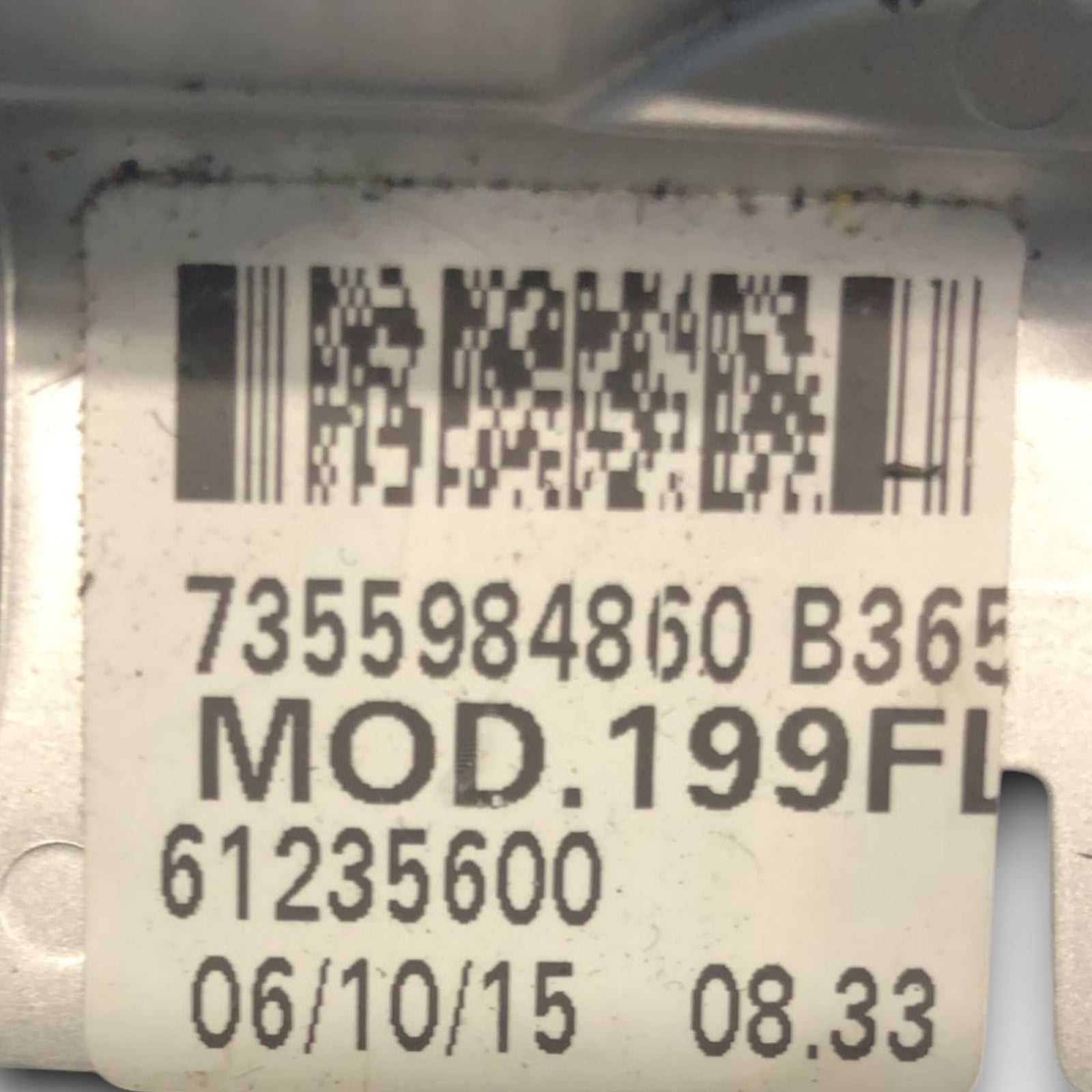Pulsantiera Multifunzione Centrale Fiat Punto Evo (2012 >) cod:7355984860 - F&P CRASH SRLS - Ricambi Usati