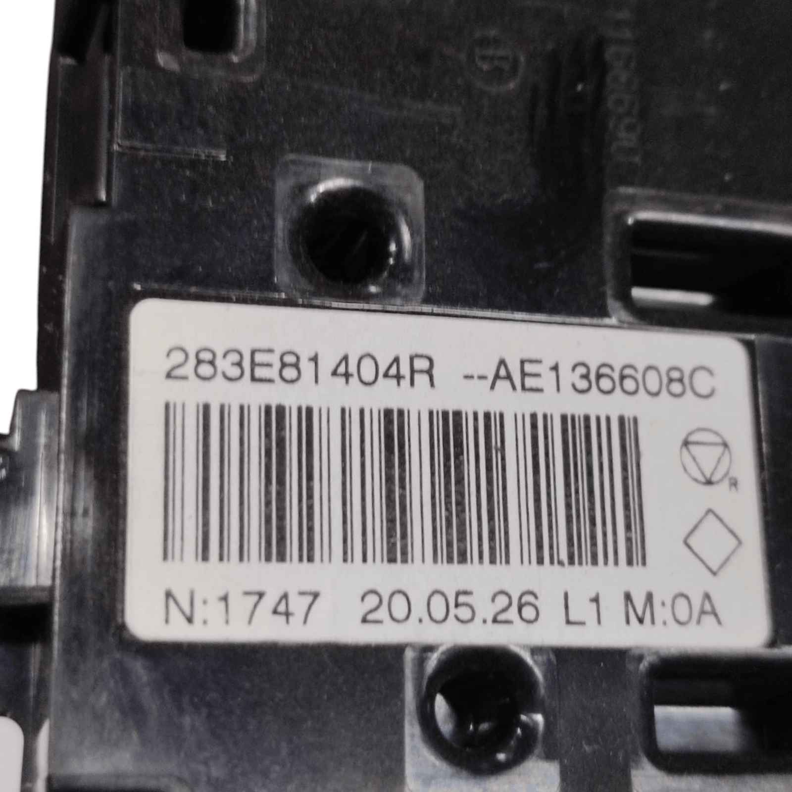 Pulsantiera Multifunzione Renault Master III COD: 283E81404R (2020 - ) - F&P CRASH SRLS - Ricambi Usati