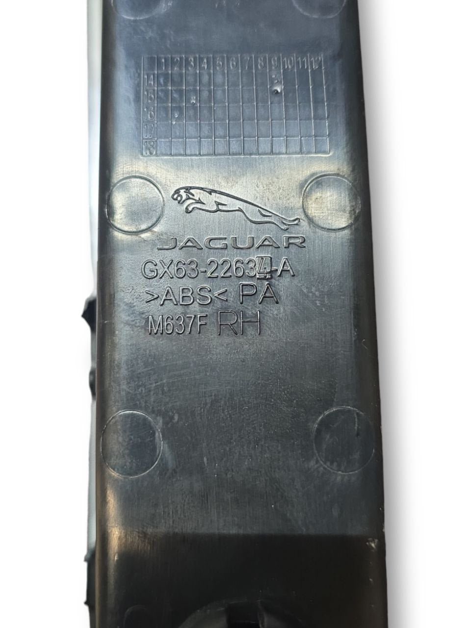 Right Rear Button Panel Door Opening / Closing Jaguar XF X260 (2015 >) Code: GX63 - 22634 - A - F&P CRASH SRLS - Used Parts