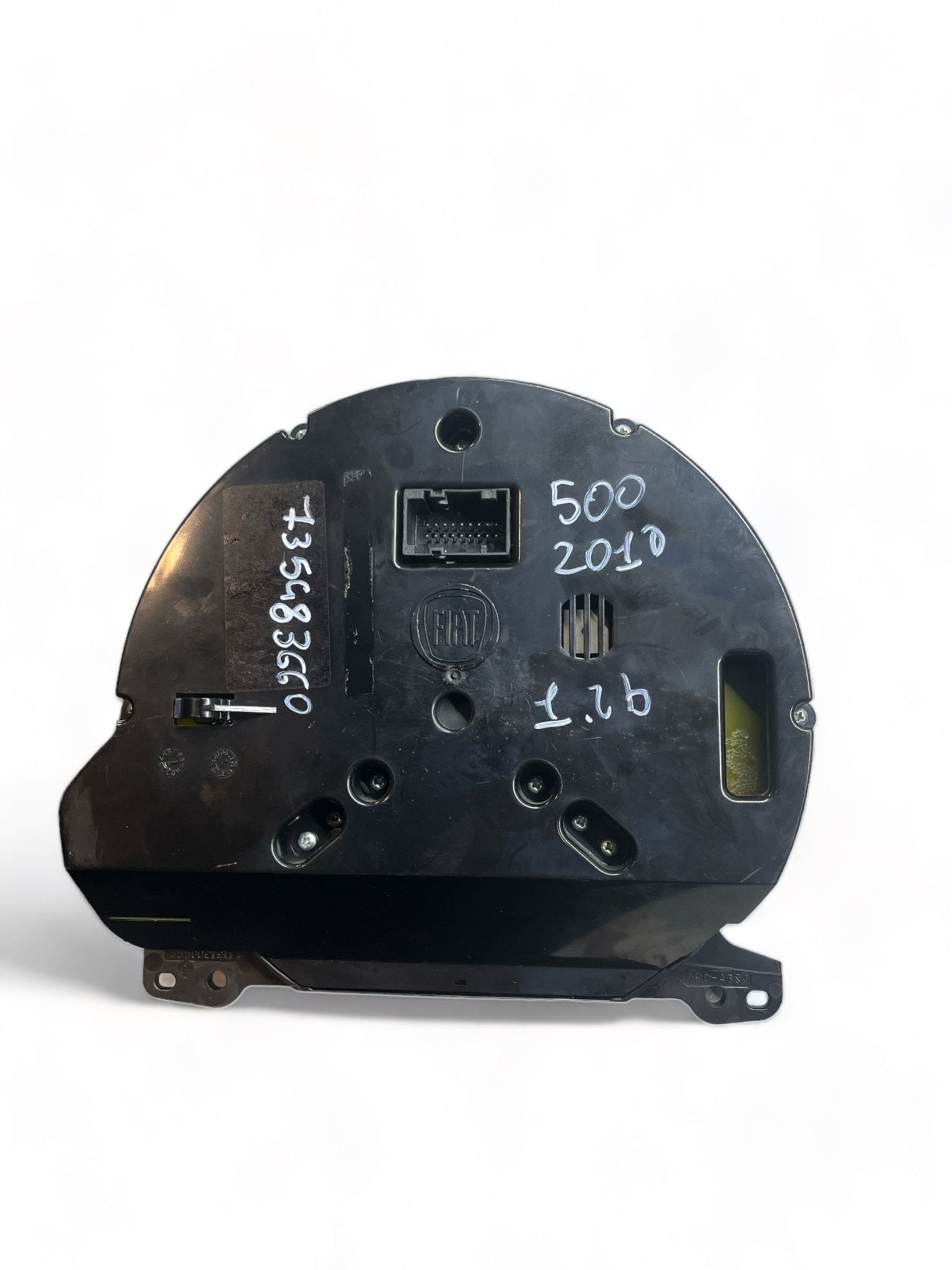 Quadro Strumenti Contachilometri Tachimetro Fiat 500 ( 2010 ) 1.2b cod : 735483660 - F&P CRASH SRLS - Ricambi Usati