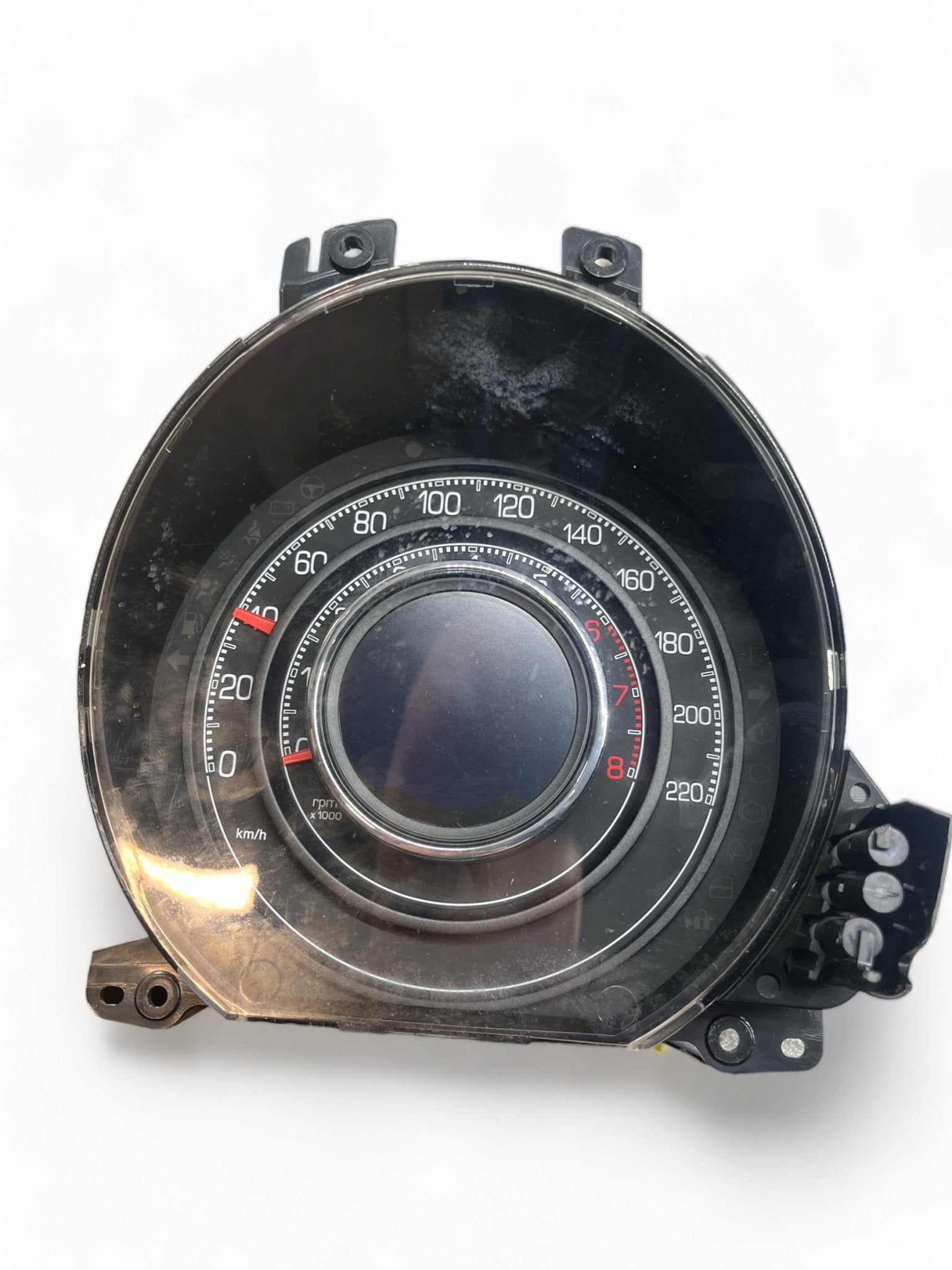 Quadro Strumenti Contachilometri Tachimetro Fiat 500 ( 2010 ) 1.2b cod : 735483660 - F&P CRASH SRLS - Ricambi Usati