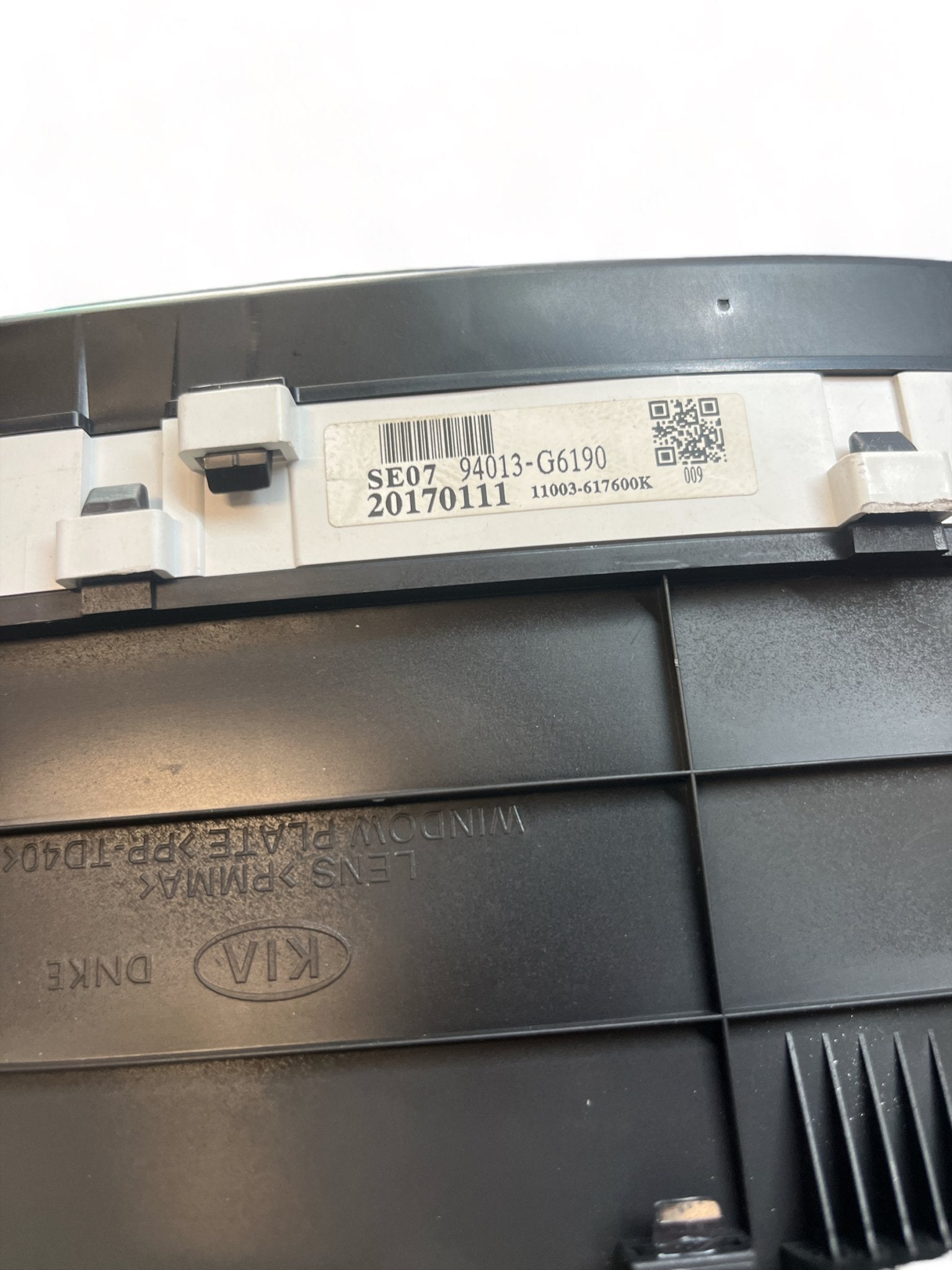 Dashboard Instruments Odometer Speedometer Kia Picanto (2017) code: 94013G6190 - F&P CRASH SRLS - Used Parts