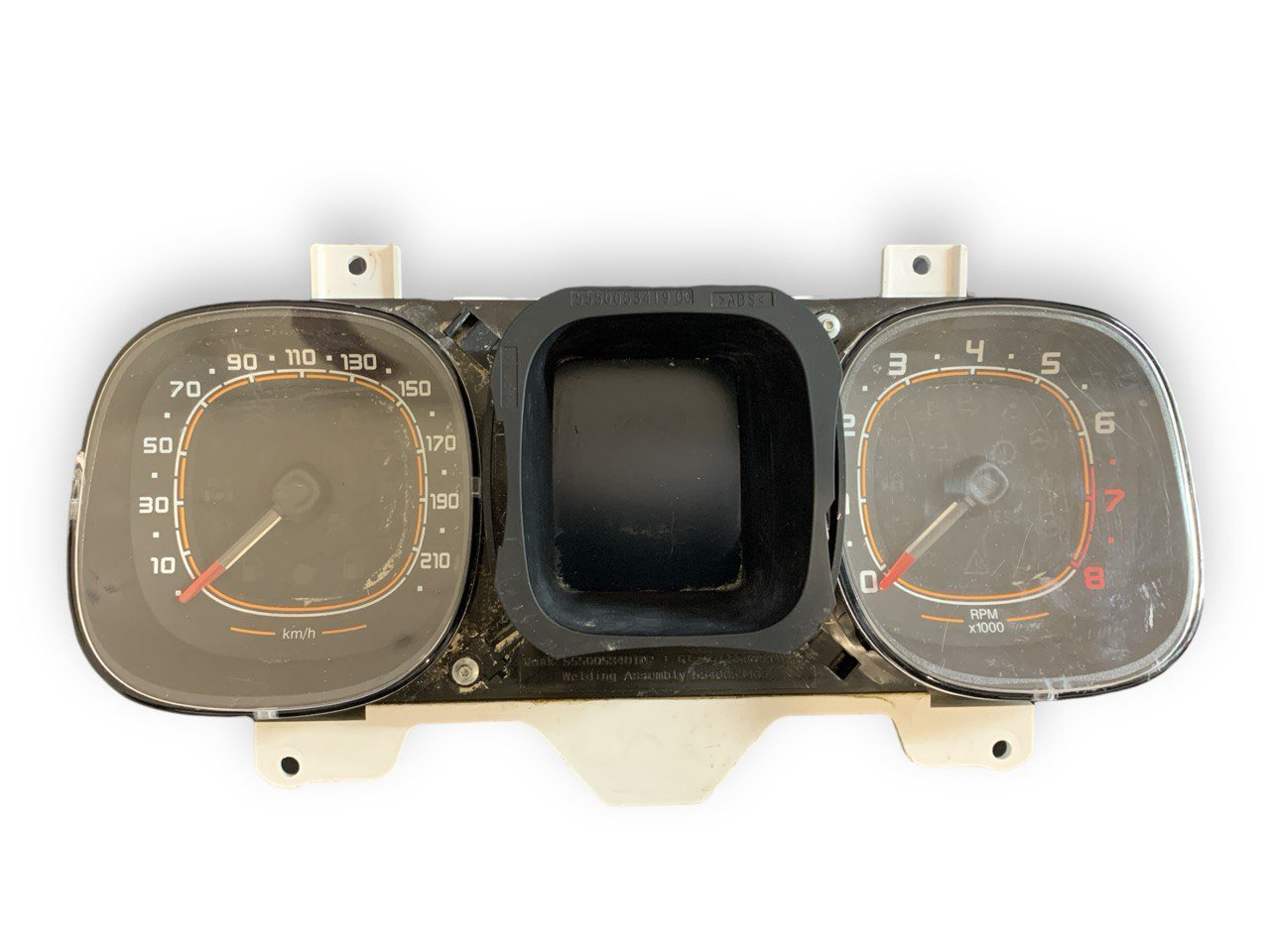 Instrument panel / speedometer / odometer Fiat Panda Cross 4x4 (312 - 2018) cod.0887766550 - F&P CRASH SRLS - Used Parts