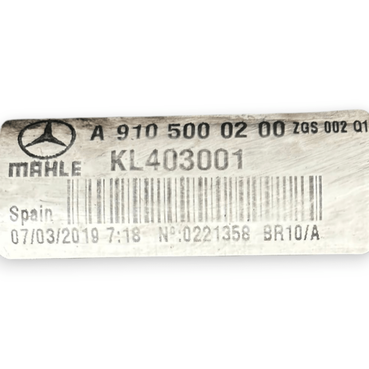 Radiatore + elettroventola mercedes - benz sprinter w910 cod:a9105000200 / a4479060412 (2018 - ) - F&P CRASH SRL - Ricambi Usati