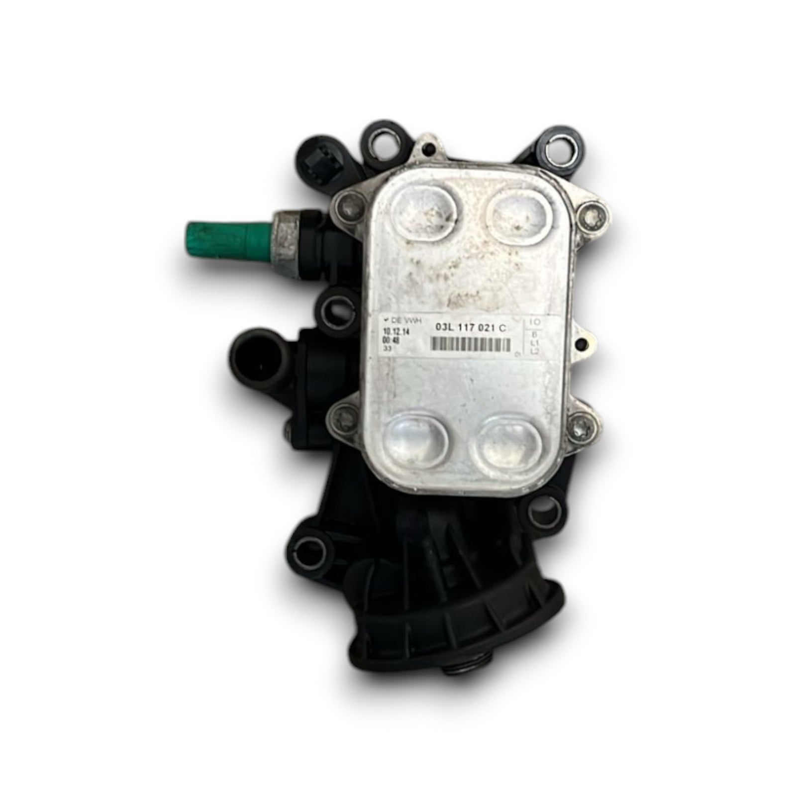 Engine Oil Radiator Audi A1 (8X) cod:03L117021C 1.6 Diesel (2010 > 2018) Heat Exchanger - F&P CRASH SRLS - Used Parts