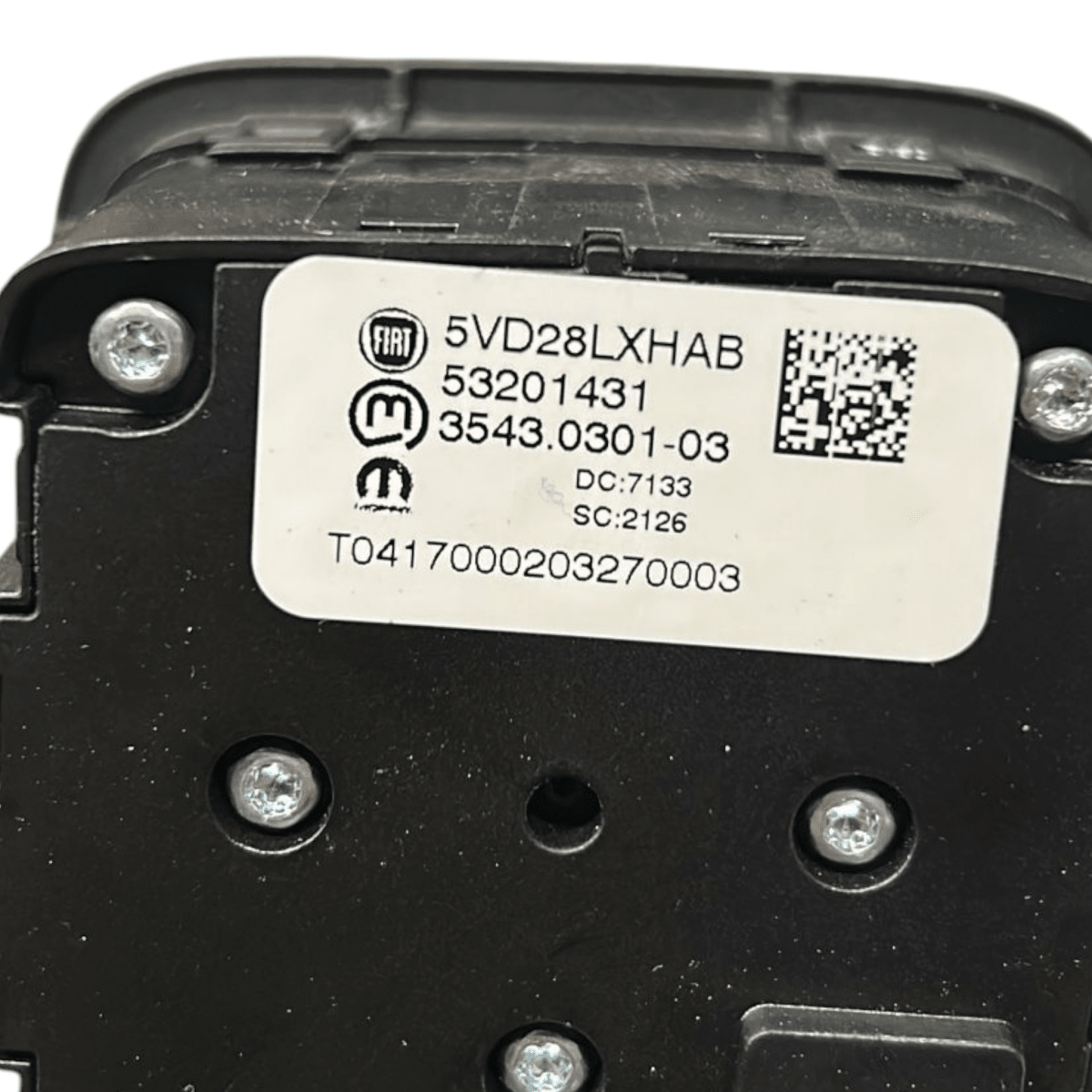 Regolatore controllo assetto jeep compass 2.0 diesel 4x4 cod:53201431 (2016 >) - F&P CRASH SRL - Ricambi Usati