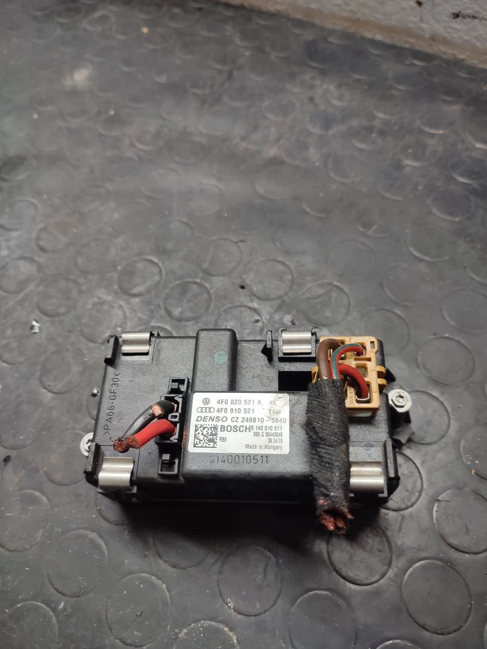 Heater fan resistor Audi A6 (4f - 2007) 3.0 tdi code 4f0820521a - F&P CRASH SRLS - Used Parts