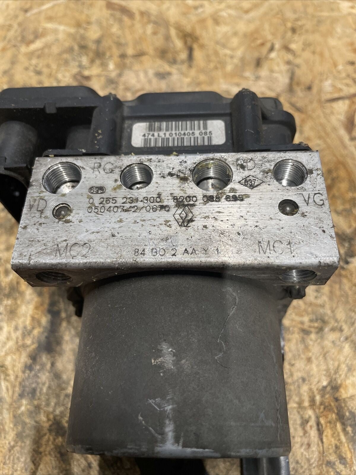 Renault Megane/Scenic Pompa Abs 265800300 0265231300 8200038695 - F&P CRASH SRLS - Ricambi Usati