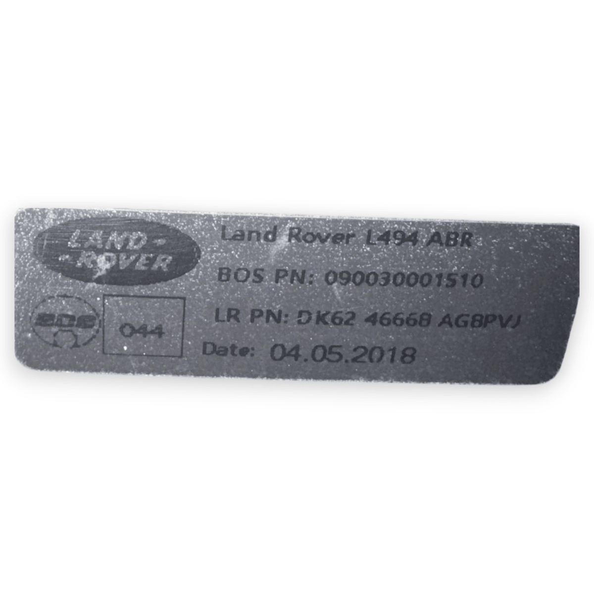 Ripiano / cappelliera Range Rover Sport (L494) cod.DK6246668 (2013 - 2022) - F&P CRASH SRL - Ricambi Usati