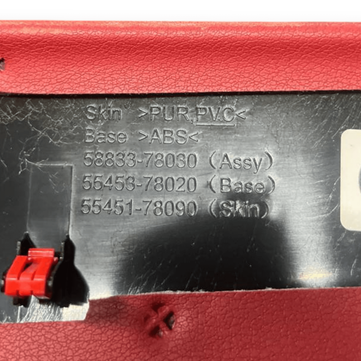 Rivestimento Console Centrale lato sinistro (sx) Lexus NX II (2021 - ) cod: 58833 - 78020 - F&P CRASH SRLS - Ricambi Usati