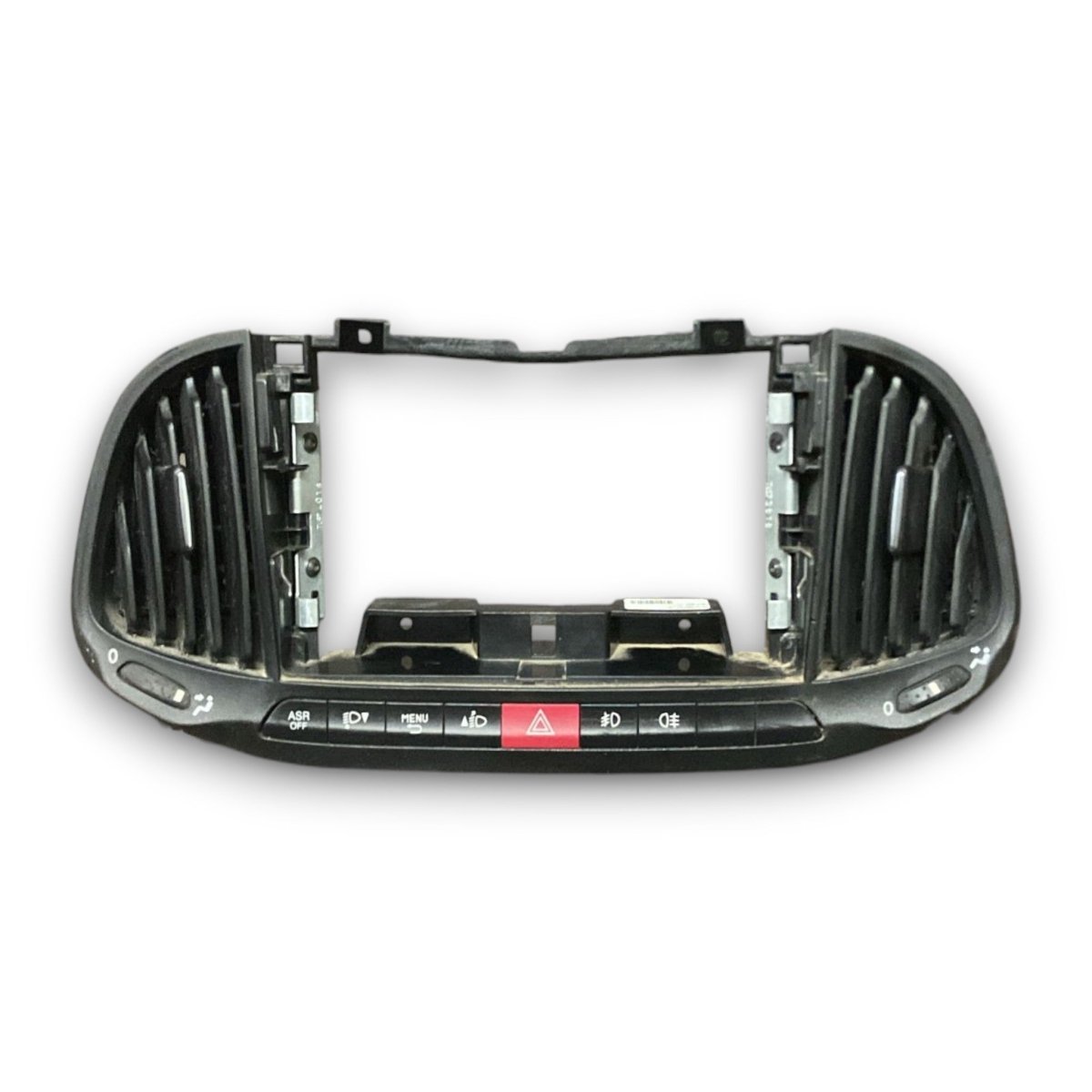 Rivestimento cruscotto centrale fiat doblo II cod . 07356849230 (2009 > 2022) + bocchette aria - F&P CRASH SRL - Ricambi Usati