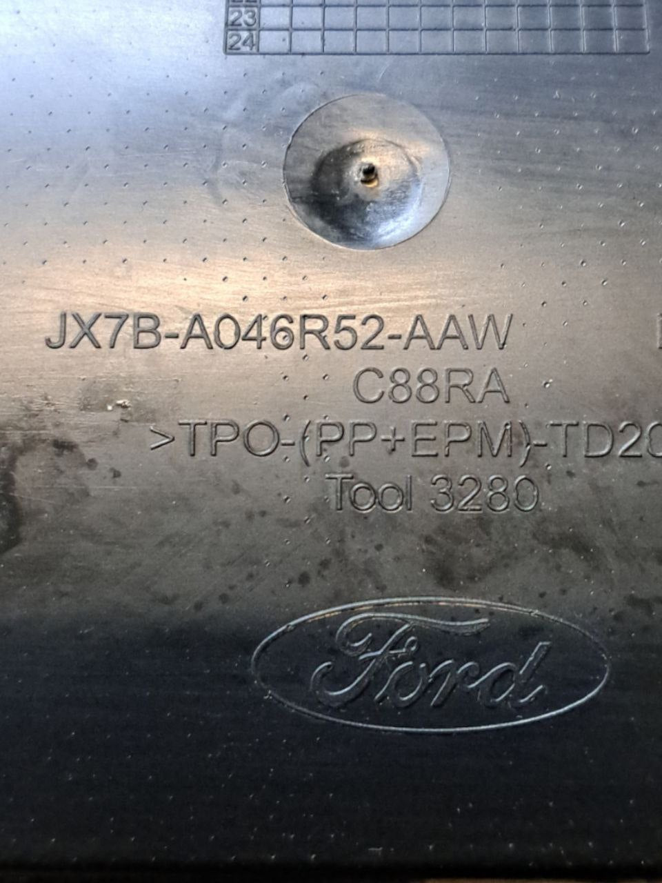 Rivestimento Cruscotto inferiore Ford Focus (2021) COD:JX7BA046R52 - F&P CRASH SRLS - Ricambi Usati