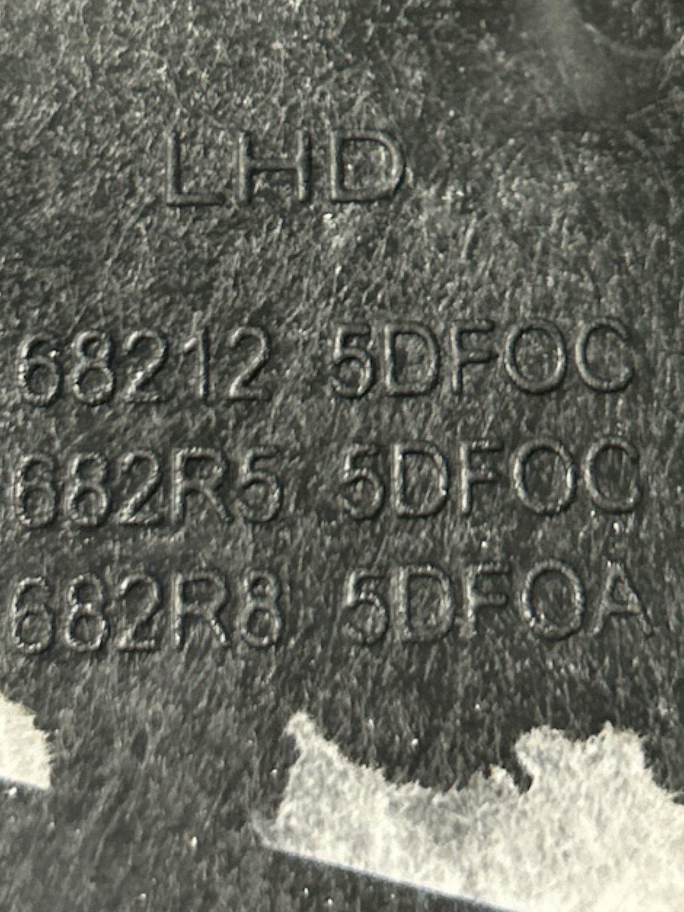 Rivestimento Cruscotto Infiniti (Q30) (2015 > 2019) cod.682125DFOC - F&P CRASH SRLS - Ricambi Usati