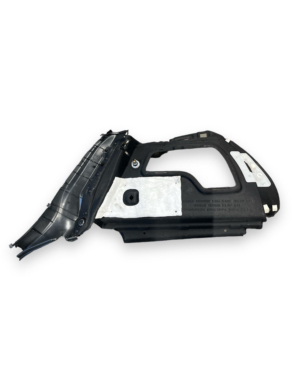 Rivestimento / modanatura bagagliaio laterale sinistro Infiniti Q30 (2015 - 2019)cod.849515DA0AY - F&P CRASH SRLS - Ricambi Usati