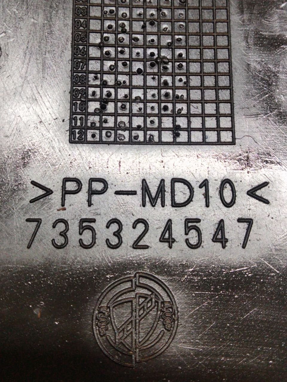 Rivestimento / Modanatura inferiore cruscotto lato guidatore Lancia Musa ( 2003 - 2012 ) cod.735324547 - F&P CRASH SRLS - Ricambi Usati