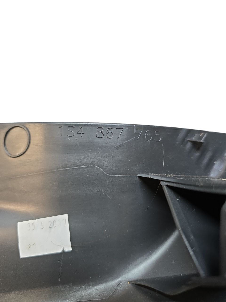 Cover / Internal Molding Upper Left Pillar Volkswagen Up (2012 >) Code: 1S4867765 - F&P CRASH SRLS - Used Parts