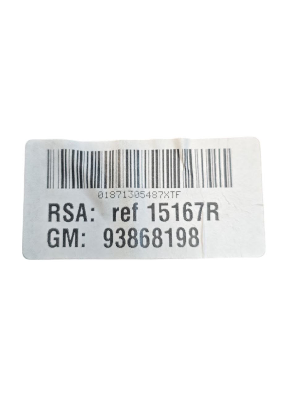 Internal Trim / Molding Renault Trafic III (2014 >) Code: 93868198 - F&P CRASH SRLS - Used Parts