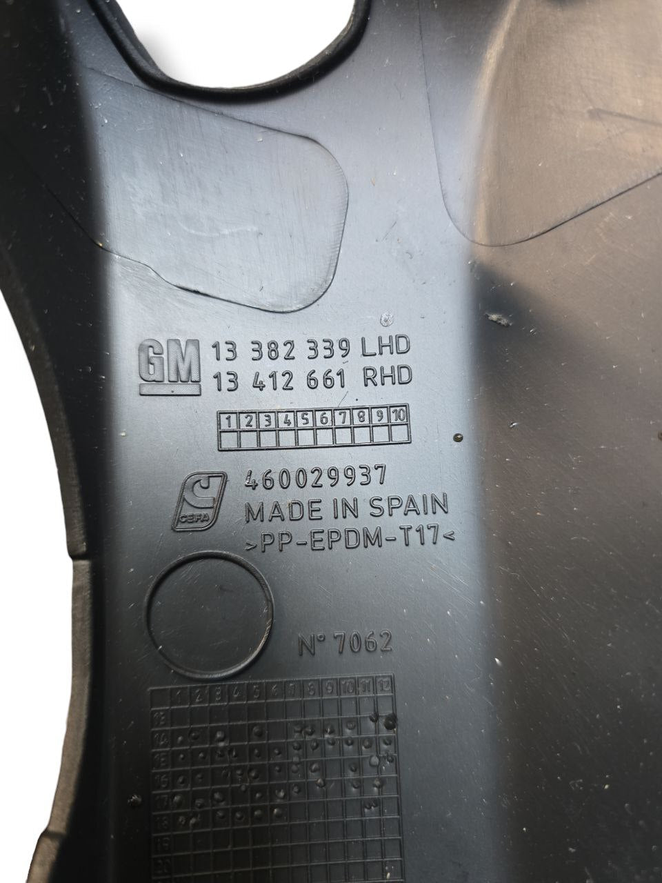 Steering Column Cover / Trim Opel Corsa E (2014 - 2019) Code: 13382339 - F&P CRASH SRLS - Used Parts
