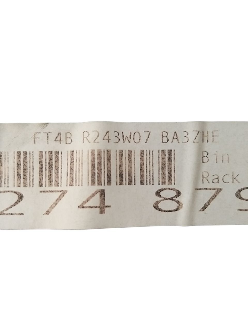 Rivestimento / Modanatura Piantone Lato Sinistro Ford Edge ( 2016 > ) Cod : FT4B - R243W07 - BA3ZHE - F&P CRASH SRLS - Ricambi Usati