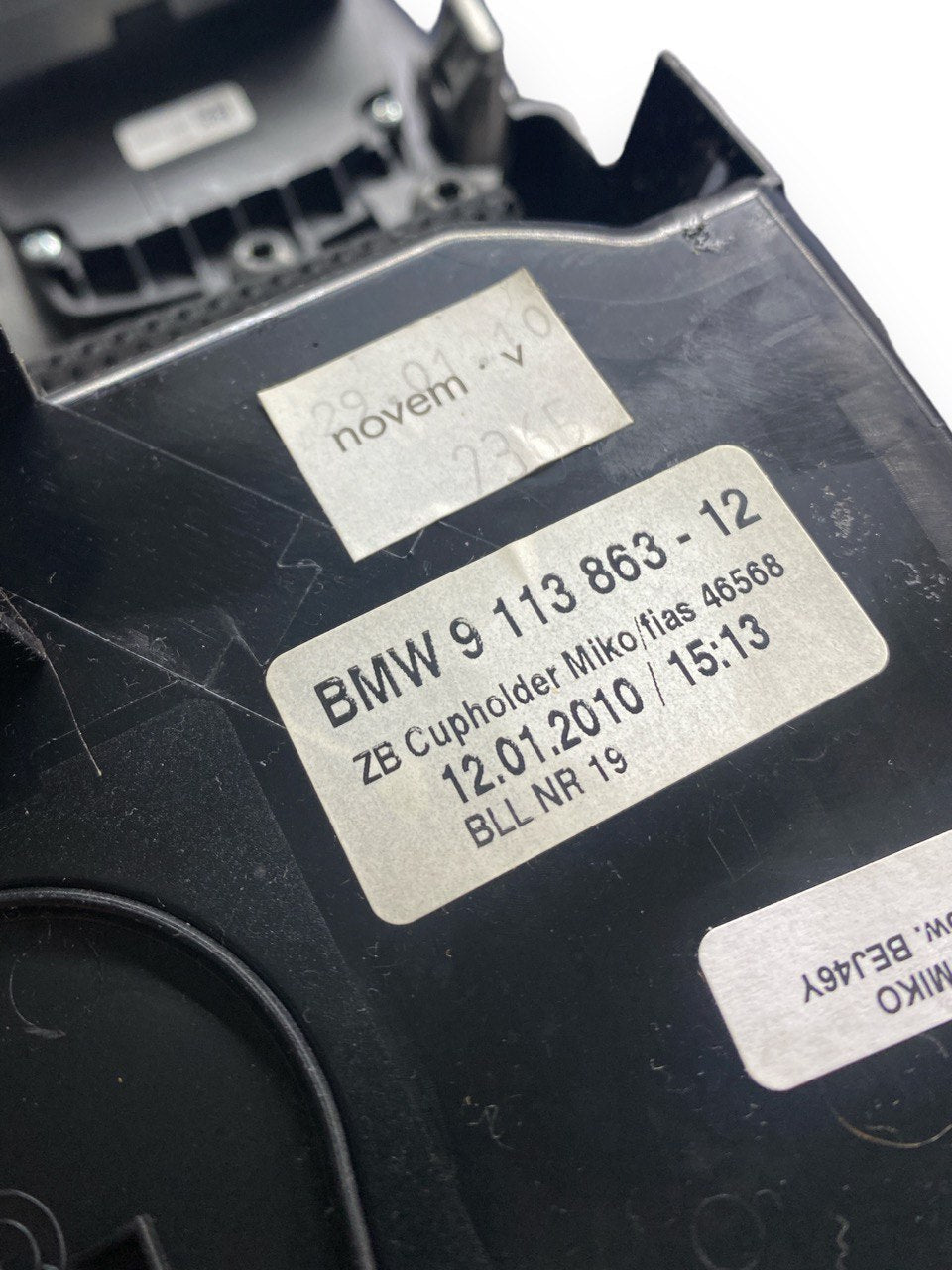 Rivestimento / modanatura Tunnel centrale BMW Serie 7 ( F02 - 2015 ) cod.911386312 - F&P CRASH SRLS - Ricambi Usati