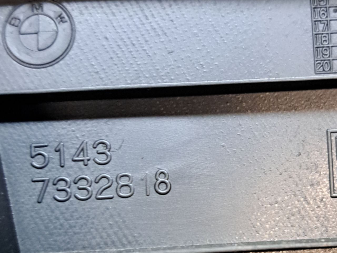 Right Pillar Cover (dx) Bmw X1 F48 (2018) COD:51437332818 - F&P CRASH SRLS - Used Parts