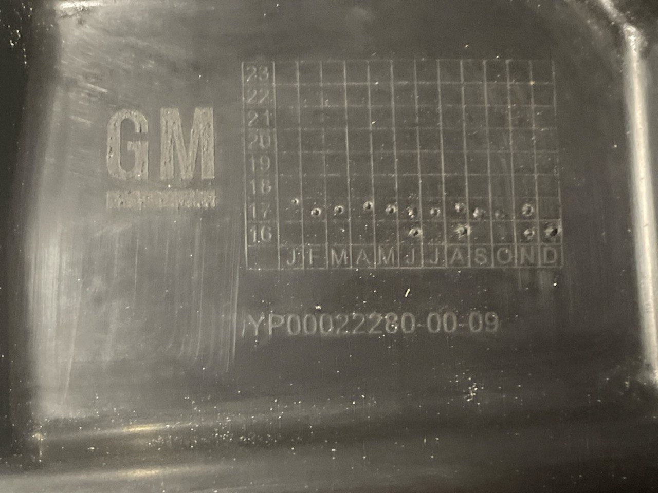 Rivestimento Passaruota / Parasassi Posteriore Destro Opel Grandland X (2017>) cod:geo044449 - F&P CRASH SRLS - Ricambi Usati