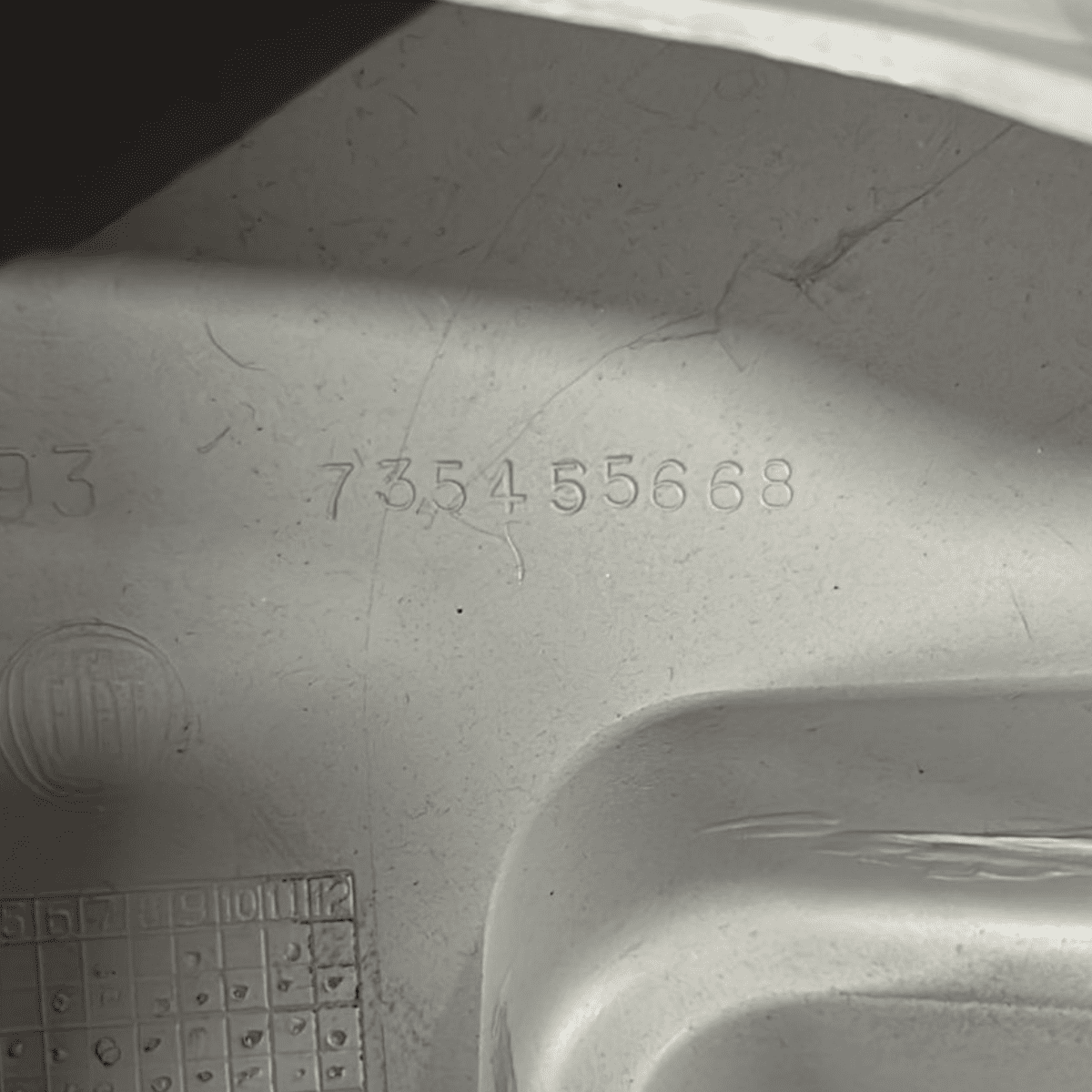 Rivestimento tetto anteriore interno fiat doblo cod:735455668 (2009 > 2022) - F&P CRASH SRL - Ricambi Usati