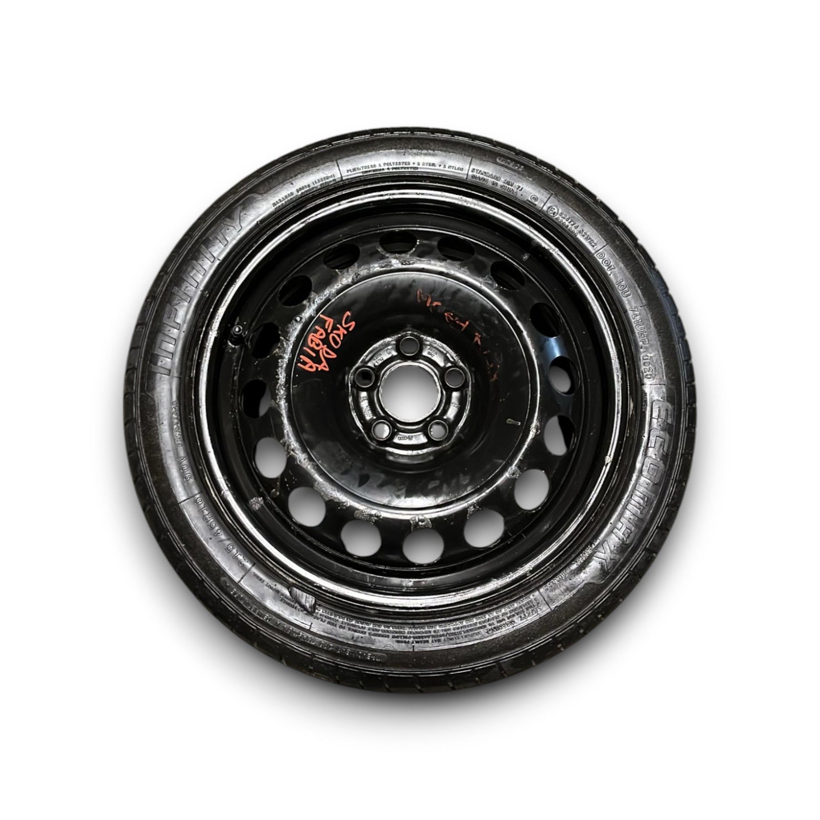 Ruota / Ruotino Di Scorta Skoda Fabia III cod:162701 (2014 >2021) - F&P CRASH SRLS - Ricambi Usati