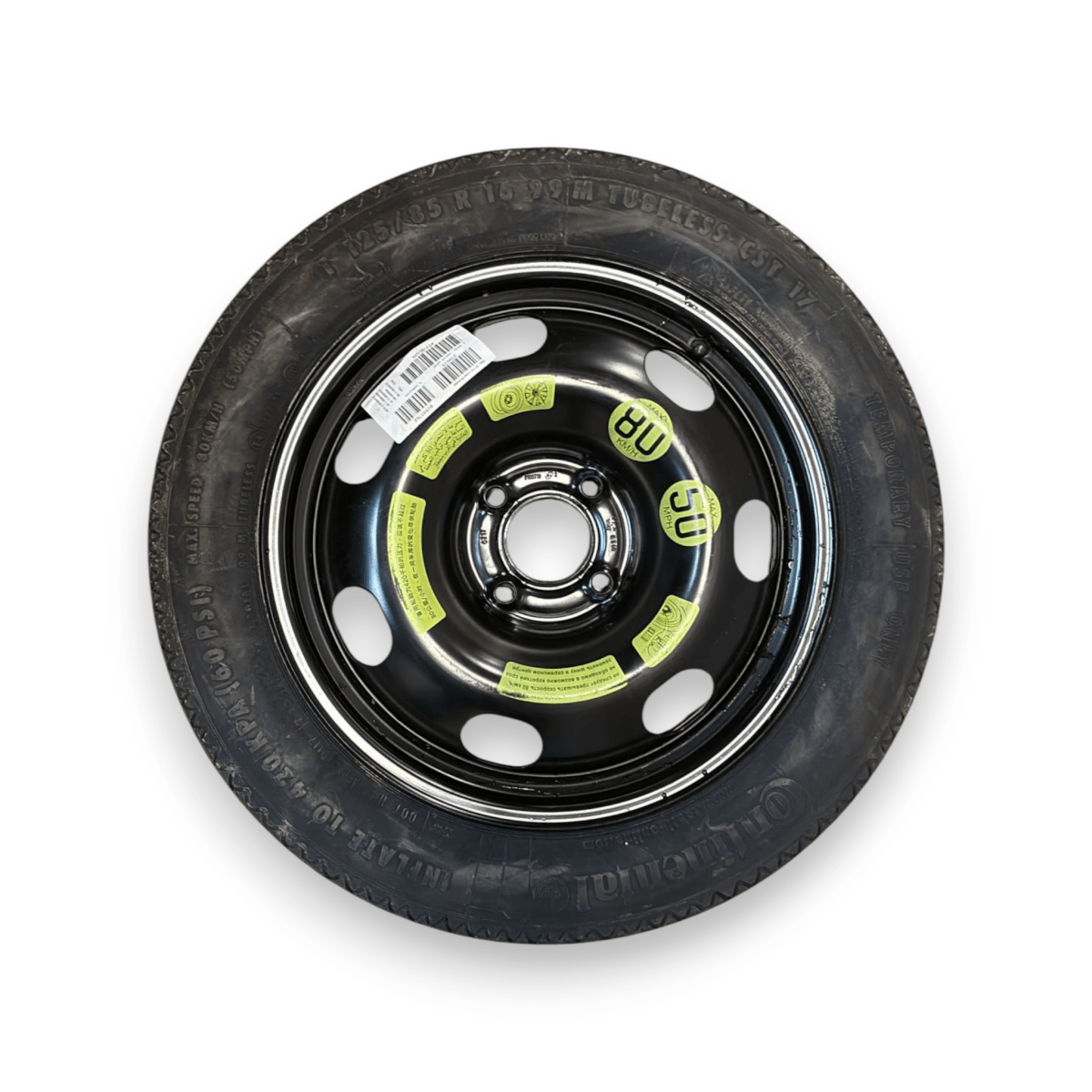 Ruotino di scorta citroen c4 cactus (125/85/R16) (2014 - 2024) - F&P CRASH SRL - Ricambi Usati