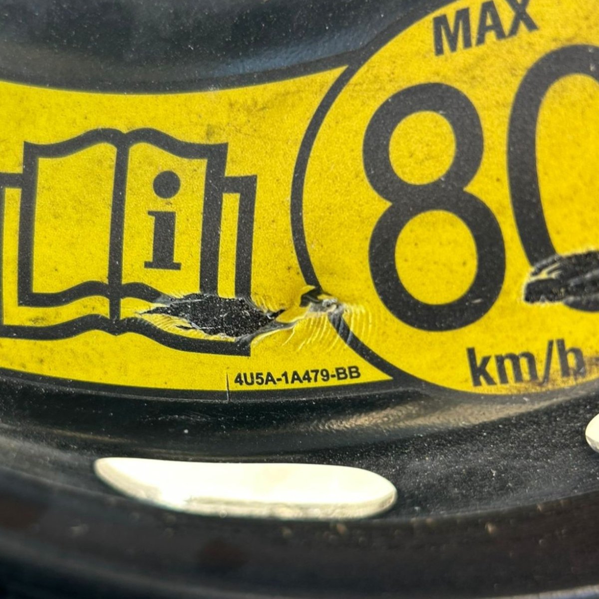 Ruotino di scorta ford fiesta VII cod:4U5A - 1A479 - BB (2017 > 2023) (175/65 r14) - F&P CRASH SRLS - Ricambi Usati