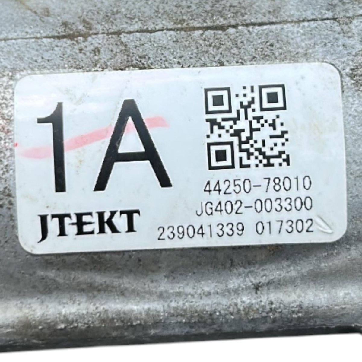 Steering Box Lexus NX (AZ20) code 44250 - 78010 2.5 Hybrid (2021 > ) Steering Box - F&P CRASH SRLS - Used Parts