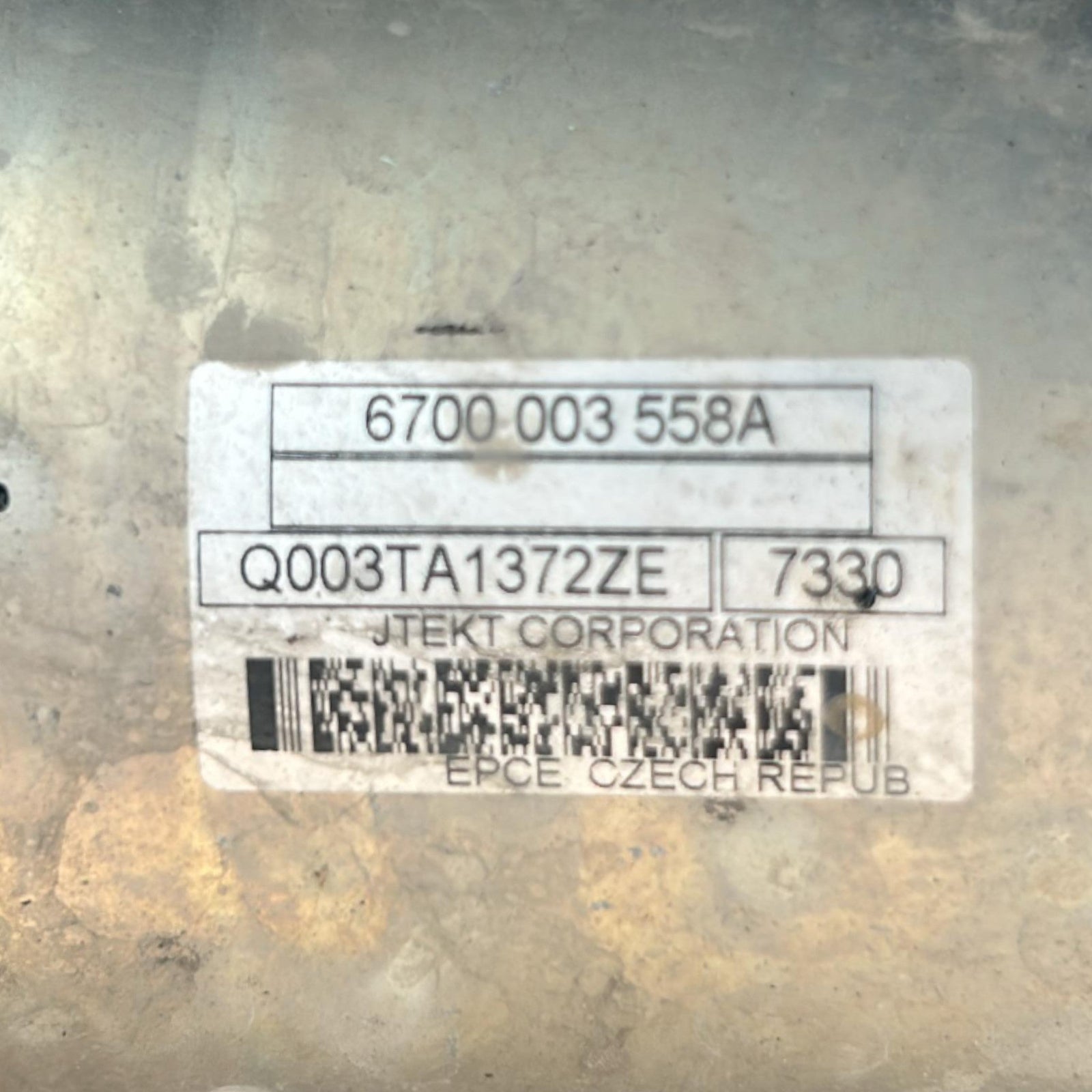 Mercedes Benz GLA (X156) steering box code 2464605301 2.2 Diesel (2013 > 2019) code 6700003558A Steering Box - F&P CRASH SRLS - Used Parts