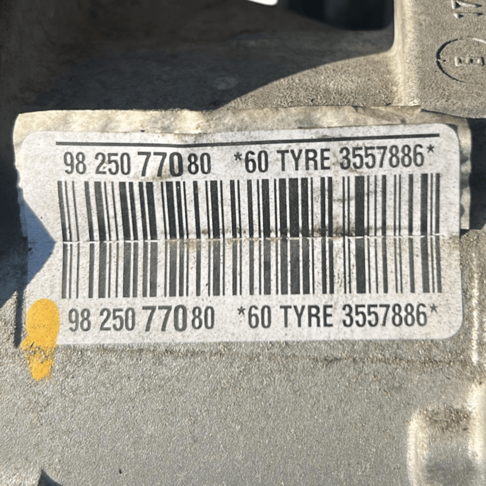Steering Box Opel Crossland X cod.9825077080 1.2 Petrol (2017 > 2024) Steering Box cod.38028321 - F&P CRASH SRLS - Used Parts