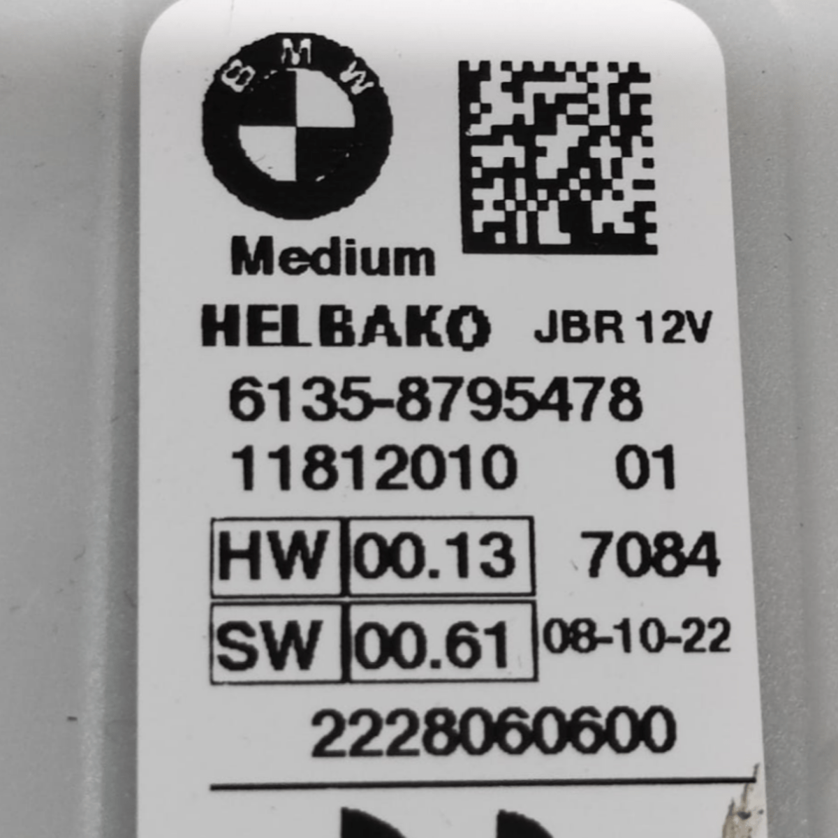 Fuse box bmw x3 g01 2.0 diesel code: 61358795478 (2017 - 2024) - F&P CRASH SRLS - Used Parts