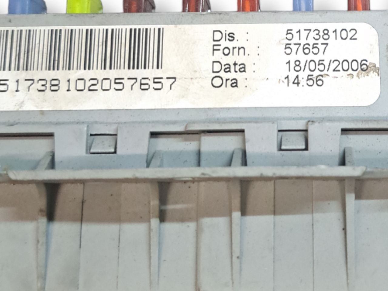 Fuse Box / Fuse Holder Unit Fiat Croma 1.9 Diesel (2005 - 2010) COD:51738102 - F&P CRASH SRLS - Used Spare Parts