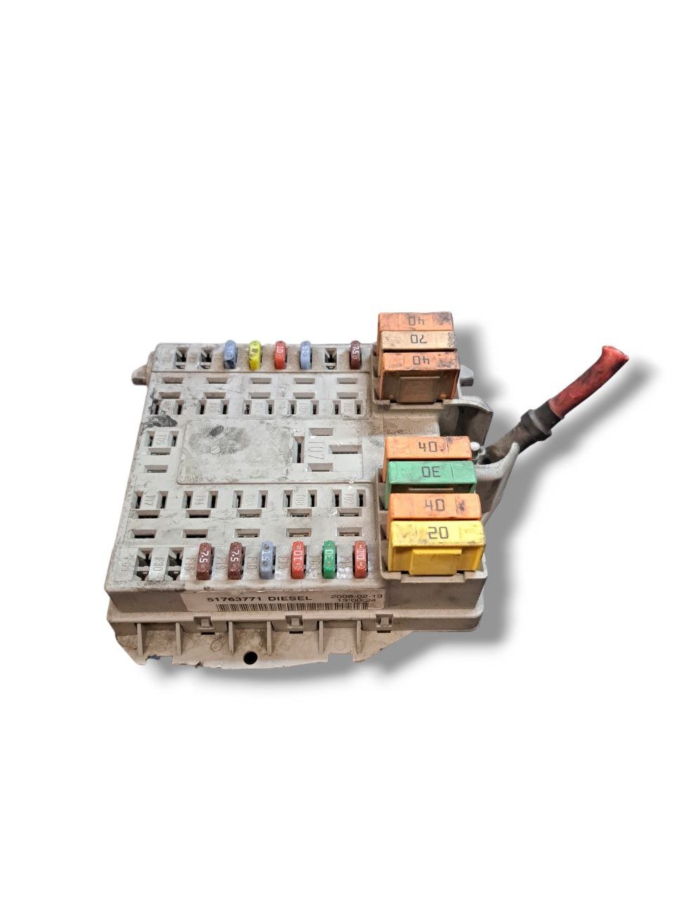 Fuse Box / Fuse Holder Unit Fiat Doblò 1.9 Diesel (2000 - 2009) COD:51763771 - F&P CRASH SRLS - Used Parts