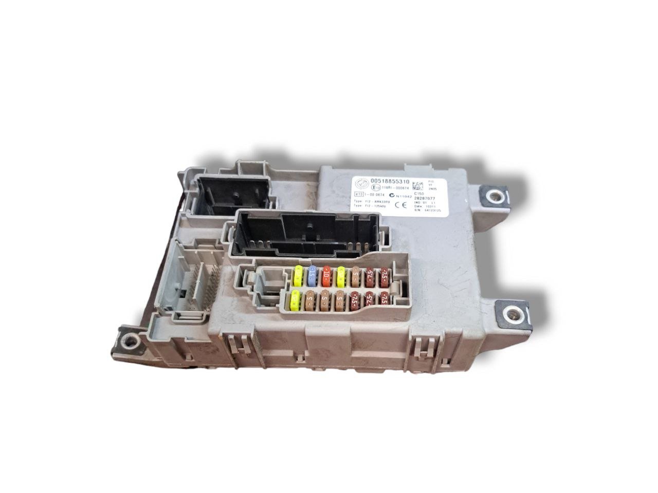 Fuse Box / Fuse Holder Unit Fiat Doblò Cargo 1.3 diesel (2016) COD:518855310 - F&P CRASH SRLS - Used Parts